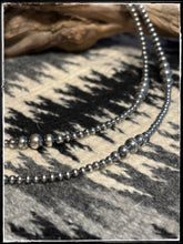 Load image into Gallery viewer, 3 - 6mm Graduated Bead Necklace
