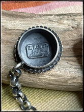 Load image into Gallery viewer, Ernest T Billagody sterling silver flask - hallmark