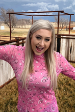 Load image into Gallery viewer, Bandana Babe Mesh Top Pink
