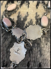 Load image into Gallery viewer, Freda Martinez, pink conch, petite Y necklace - hallmark
