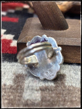 Load image into Gallery viewer, Priscilla Reeder Multi Stone Cluster Ring set in sterling silver.  Size 8 1/2. Hallmark stamp. 
