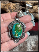 Load image into Gallery viewer, Ray Delgarito Sonoran Turquoise Pendant
