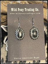 Load image into Gallery viewer, Kenny Lonjose White Buffalo earrings on French Wires
