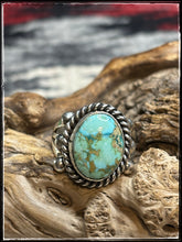 Load image into Gallery viewer, Robinson Martinez single stone rings  Turquoise stone

