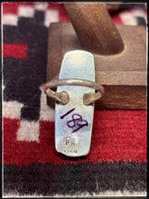 Load image into Gallery viewer, Priscilla Reeder 3 Stone Bar Ring
