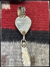 Load image into Gallery viewer, Priscilla Reeder, Navajo silversmith.  Sterling silver pendants. Hallmark stamp. 
