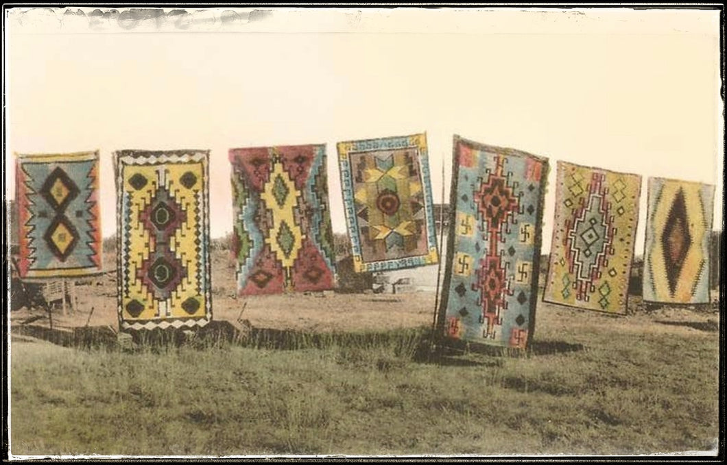 Navajo and Chimayo Blanket Store Magnet