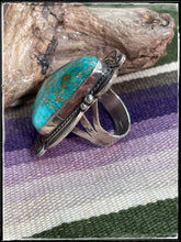 Load image into Gallery viewer, Ella Linkin Blue Gem turquoise ring
