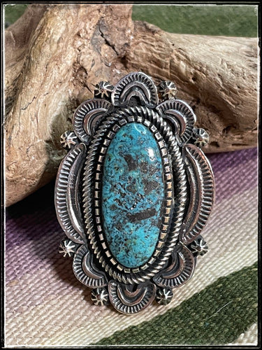 Hank Vandever turquoise ring