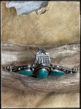 Load image into Gallery viewer, Sterling silver and turquoise ring from Elouise Richards
