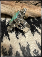 Load image into Gallery viewer, Sterling silver and stone/shell cross rings from Navajo silversmith Richard Jim
