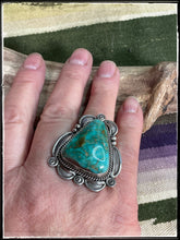 Load image into Gallery viewer, Ella Linkin Blue Gem turquoise ring
