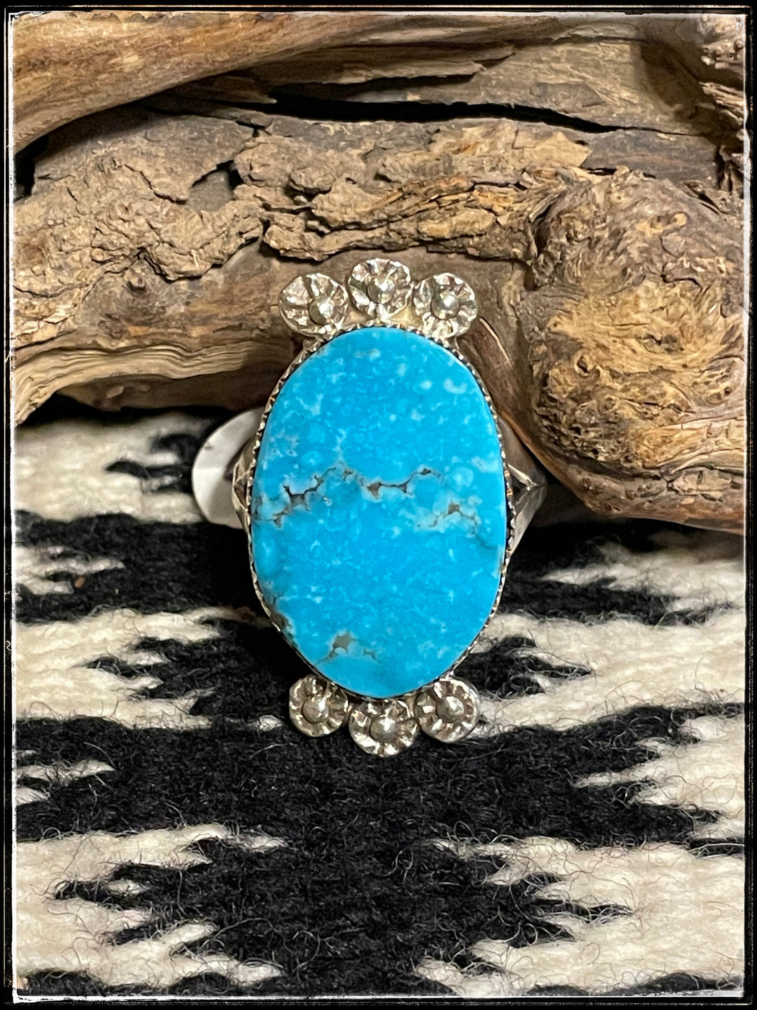 Selena Warner Turquoise ring, sz. 7