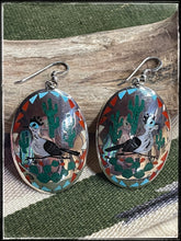 Load image into Gallery viewer, Quintin Quam Roadrunner Inlay Earrings
