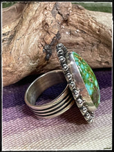 Load image into Gallery viewer, Happy Piasso Sonoran Gold turquoise ring
