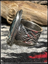Load image into Gallery viewer, Sunshine Reeves, sterling silver and turquoise ring
