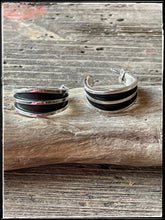 Load image into Gallery viewer, Tom Hawk Sterling Silver Hoop earrings
