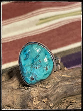 Load image into Gallery viewer, Jacob Troncosa Morenci turquoise rings
