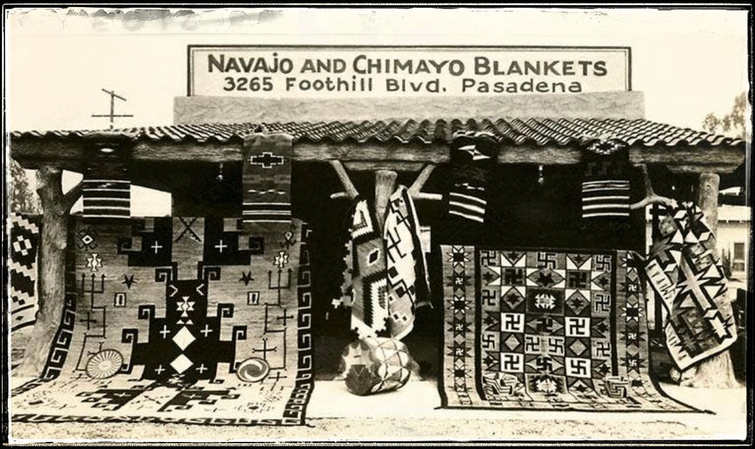 Navajo and Chimayo Blanket Store Note Card