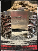 Load image into Gallery viewer, Sunshine Reeves, sterling silver and turquoise cuff

