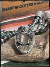Load image into Gallery viewer, Sunshine Reeves sterling silver and Royston turquoise 4 pc set - ring hallmark
